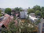This shows the temple towers from our hotel room.  