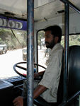 Bus driver.  Yes, everyone drives on the left side of the road