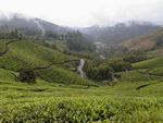 Scenery on the way down from the National Park
