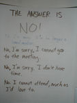 The answer to everything for the next three weeks.