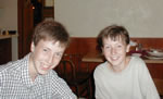 Smiling in Amana, Iowa