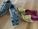Tote's shoes