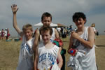 The Cook Park boys, led by Tote, took second at Faith Christian.  Maggie and Cook Park's other girl took fifth place.