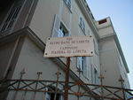 Street sign with French and Monagasque