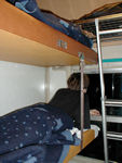looking out the window on a midnight train to Monte Carlo