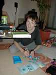 Playing on Christmas morning