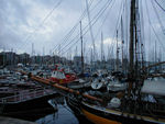 Port in Barcelona