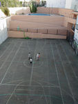 Soccer in the ballyard