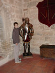 Tote with Spanish armor (maybe) in Moorish tower