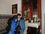 The chapel - the last place bullfighters go before the ring