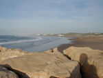 The beach