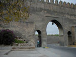 Outside the medina looking out at cemetary