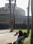Behind the castle would also be a good picnic spot, if you could sit on the grass, which you can't.