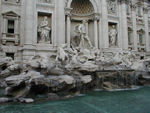 Niccolò Salvi designed this conglomeration of rocks , waves, and naked guys.