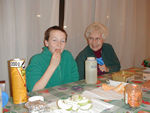 Supper at the youth hostel in Perugia