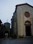 One of the churches and the other gate into the walled part of the city