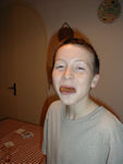 (For Chris Wielga from Tote)  The gross way to eat a chocolate bar.