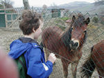 Maggie and a friend