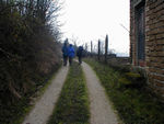 Typical view: the kids walking ahead and chatting