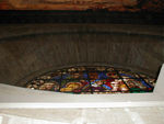 Tote: This is looking up at a stained glass window.  I didn't take this one.  Maggie hogged the camera.