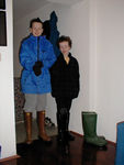 Prepared for morning scouting expedition to flooded areas