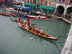 Witches rowing. Too busy to see the Three Wise Men on their journey to adore the Saviour, the befana said she would see them on their return. According to legend, they returned by another way, and she was doomed to look for them forever.