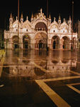 A run through the rain to St. Mark's was absolutely beautiful. 
