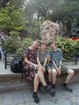 Clowning in the clownish Imperial garden
