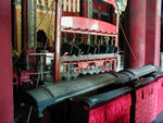 The music section