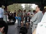 This was one of the biggest groups.  They had a big band and lots of music.  