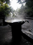 Hot tofu is a popular snack along the trail.