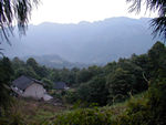 Looking down from the terrace near our guesthouse