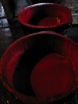Wooden buckets