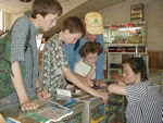 Getting lessons from an abacus master