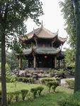 Temple building.