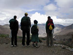 Looking out at the awesome scene