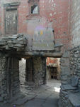A gateway in Kagbeni