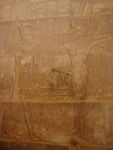 The god Amun "fertilizing" the land, rather graphically.  The relief is on the outside of the Barque Shrine of Alexander the Great who rebuilt it after conquering Egypt and added reliefs of himself being presented to the god Amon