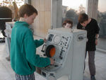 Maggie and Duncan tried to get this thing working for Tote, but they failed.