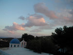 Sunset from the terrace of the house