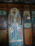 Inside a church