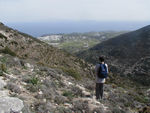 Making our way up to Profit Elias, which is also the island's highest point