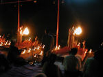 A fiery puja at Dasaswamedh Ghat