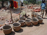 Better view of a pot "kiln."  