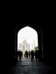 What you see as you enter the gate to the inner compound