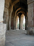 Part of the tomb
