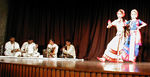 Kuchipudi dance recital by Guda Anuradha and Adidam Veavathi, disciples of Sri K.V. Subrahmanyam.  One nice thing about Delhi is that there are a wealth of free cultural events.  