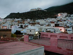 town from the roof terrace of hotel