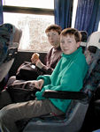 On the bus