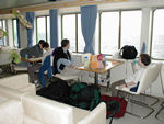 Our "private" stateroom on the ferry